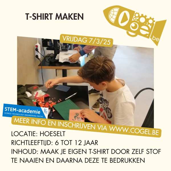 T-shirt maken 7/3/25