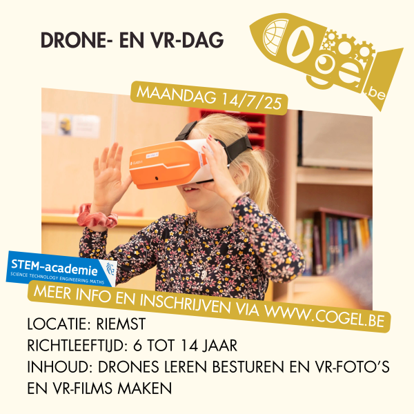 Drone- en VR-dag 14/7/25