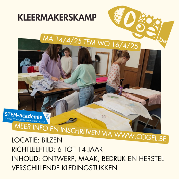 Kleermakerskamp 14-16/4/25