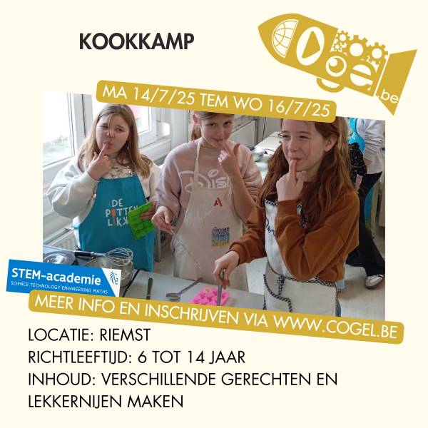 Kookkamp 14-16/7/25