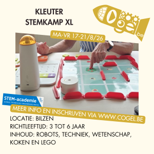 Kleuter STEM-kamp XL 17-21/8/26