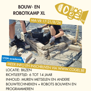 Bouw- en robotkamp XL 17-21/8/26