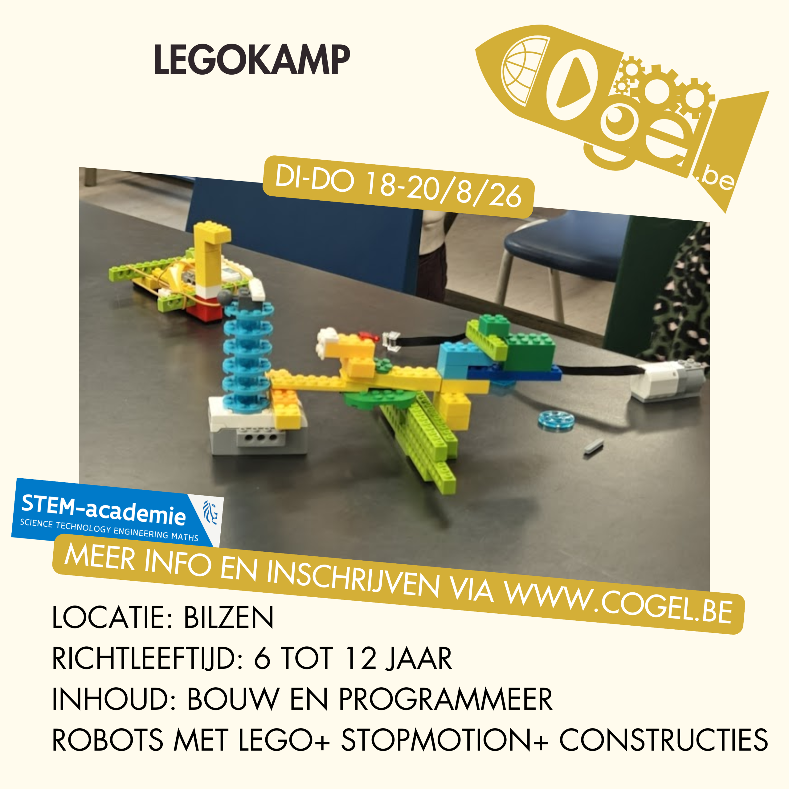 Legokamp 18-20/8/26